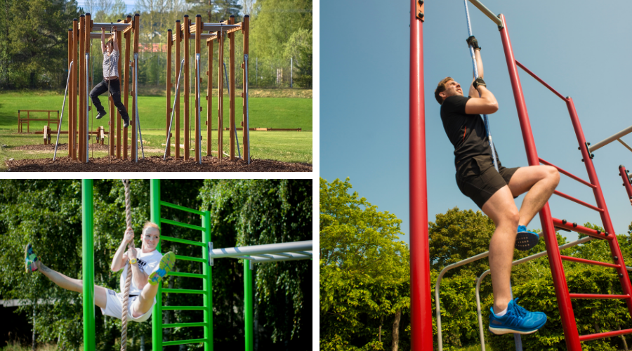 LARS LAJ Outdoor Fitness and Playground Equipment for Adults